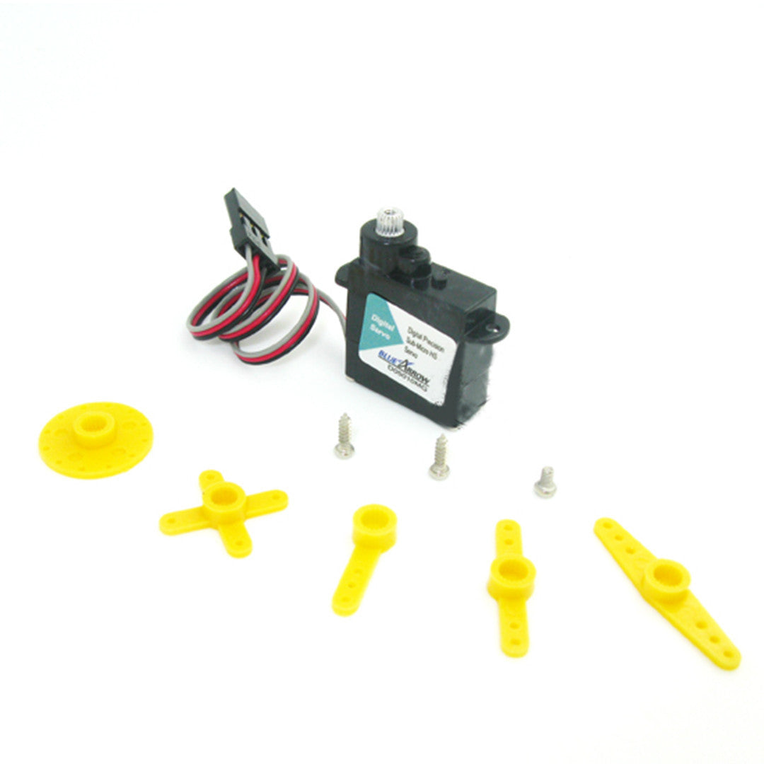 D05010MG 5.7g / .61kg / .07sec Digital Metal Gear Micro Servo for Futaba - black