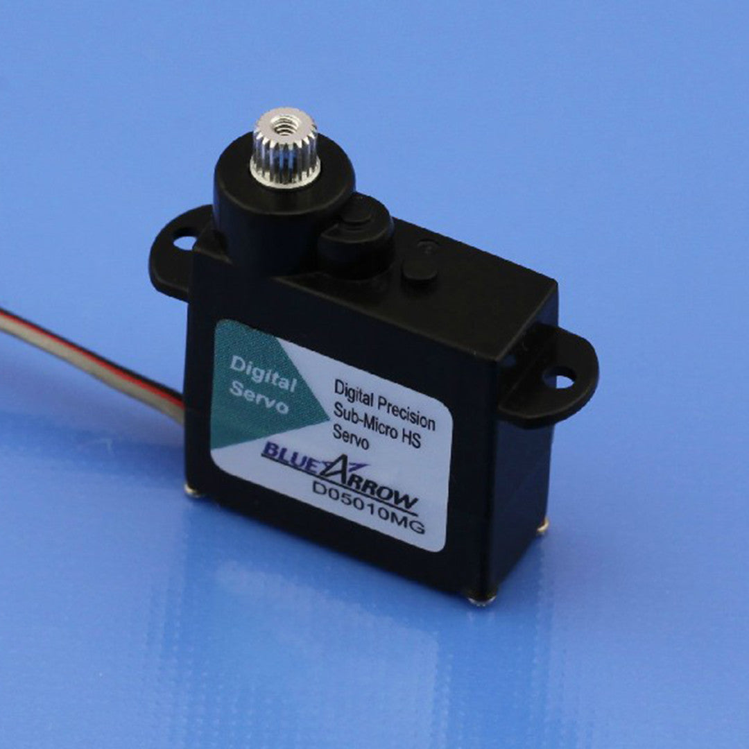 D05010MG 5.7g / .61kg / .07sec Digital Metal Gear Micro Servo for Futaba - black