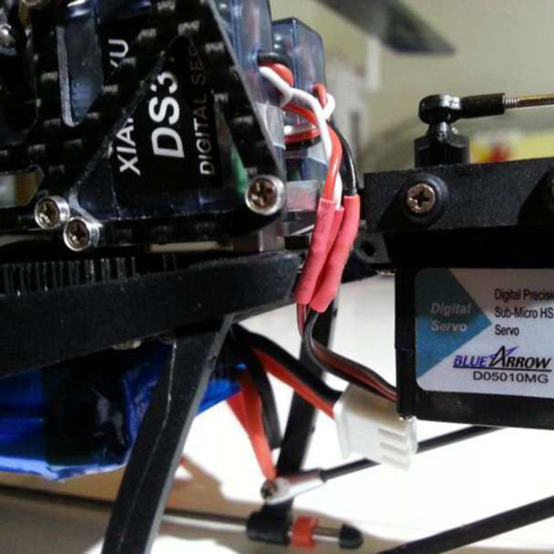 D05010MG 5.7g / .61kg / .07sec Digital Metal Gear Micro Servo for Futaba - black