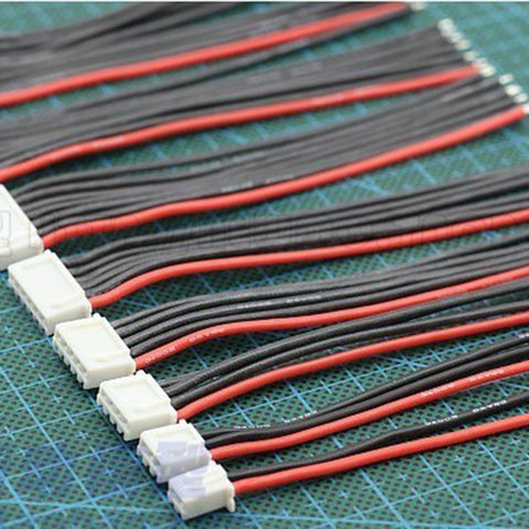8S 29.6V 150mm 22AWG wire balancing charge plug 2.54XH