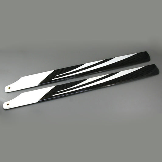 450 Glass Fiber propeller 235MM for Walkera450 V450D01 V450D03 - Black and white