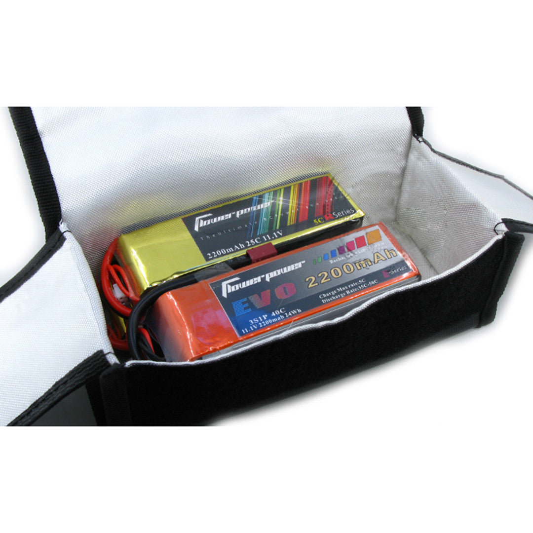 LiPo and NiMH Large Fire Safe Guard Li-Po Proof Battery Case Bag