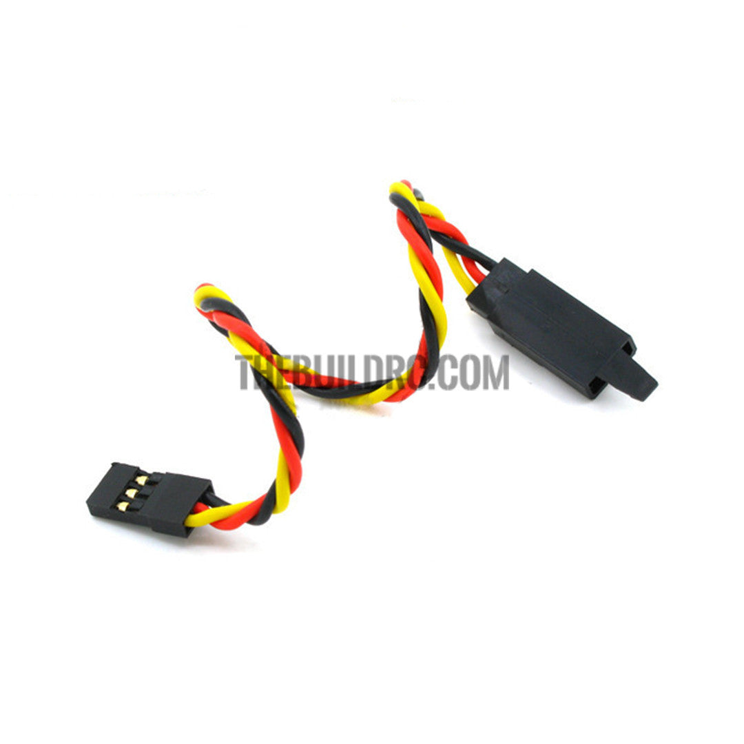 Amass JR 60 Core Anti-Skid Servo Extension Cord Twisted 15cm