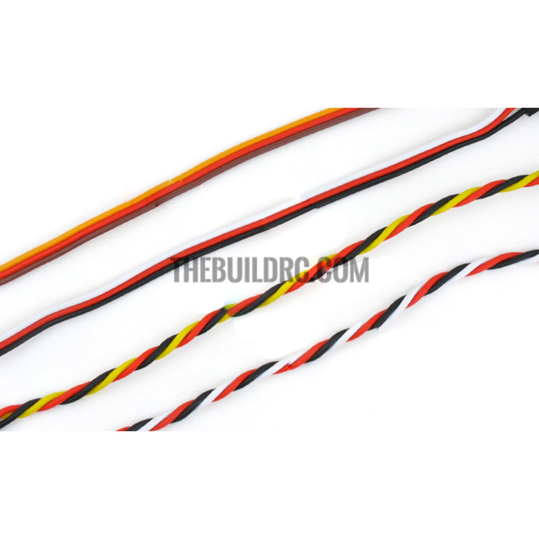 Amass JR 60 Core Anti-Skid Servo Extension Cord Twisted 60cm
