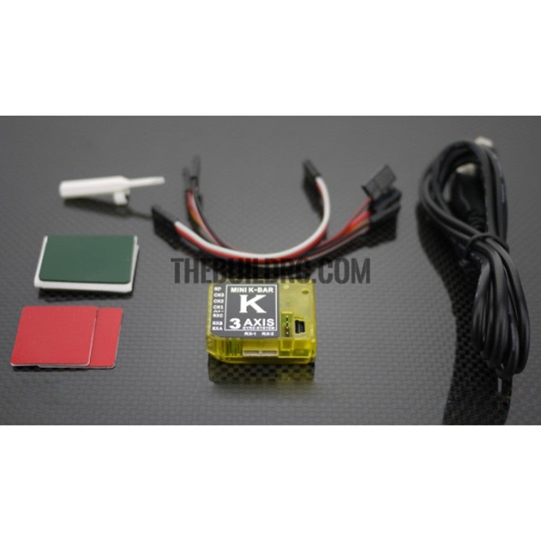 KBAR V2 5.3.4 Pro K8 3 Axis Gyro Flybarless System