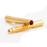 Amass 2.0mm banana plug with 24K real gold for FVP (male and female pair)