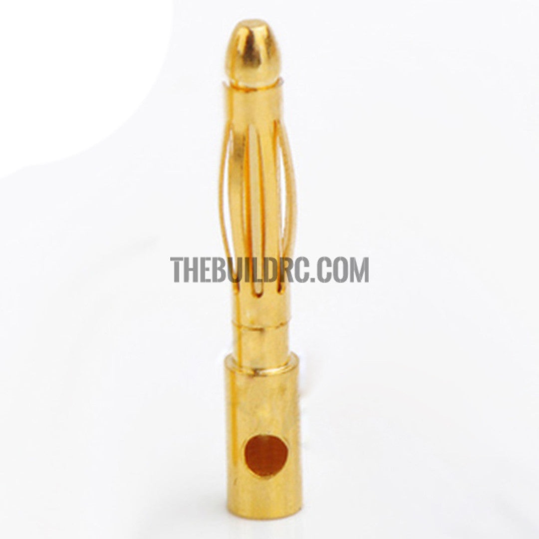 Amass 2.0mm banana plug with 24K real gold for FVP (male and female pair)