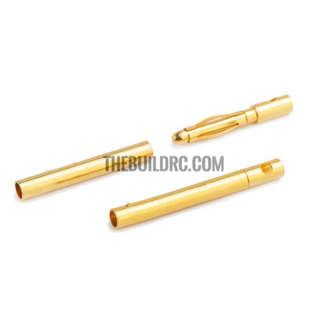 Amass 2.0mm banana plug with 24K real gold for FVP (male and female pair)