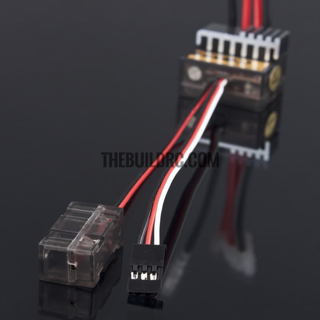 320A Brushed ESC Two-way Electronic Speed Controller No brake for RC Car /Boat - Amass plug
