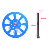 Drilled Pointed Aluminum Alloy Spinner with for DLE111/Sbach Airplane