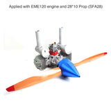 Drilled Pointed Aluminum Alloy Spinner with for DLE111/Sbach Airplane