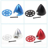 Special Drilled CNC Anodized Aluminum Spinner for DLE30/85/120 Engines