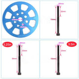 Special Drilled CNC Anodized Aluminum Spinner for DLE30/85/120 Engines