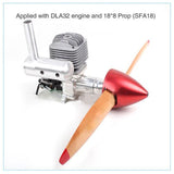 Special Drilled CNC Anodized Aluminum Spinner for DLE30/85/120 Engines