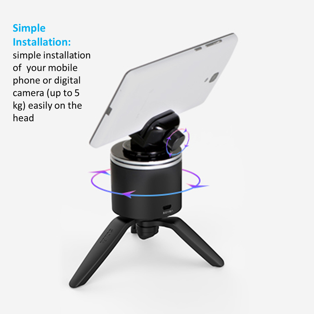 PaiPai 360 Rotating Camera Panning Adaptor