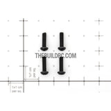 S-fc11 - 3*10mm Flat Head Screw