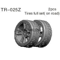 TR-025Z - Tires full set( on road)