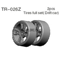 TR-026Z - Tires full set( Drift car)