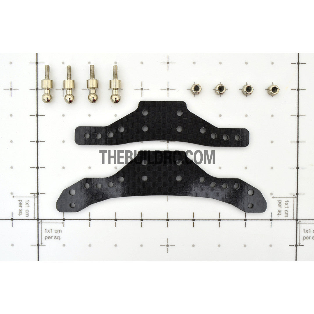TR-044Z - Carbon Front & Rear Shock Tower