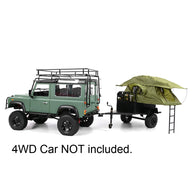 RC4WD Bivouac 1/10 M.O.A.B Camping Trailer w/Tent Z-H0007