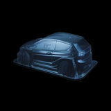 1/8 Lexan Clear RC Car Body Shell for  FORD FIESTA WRC  300mm