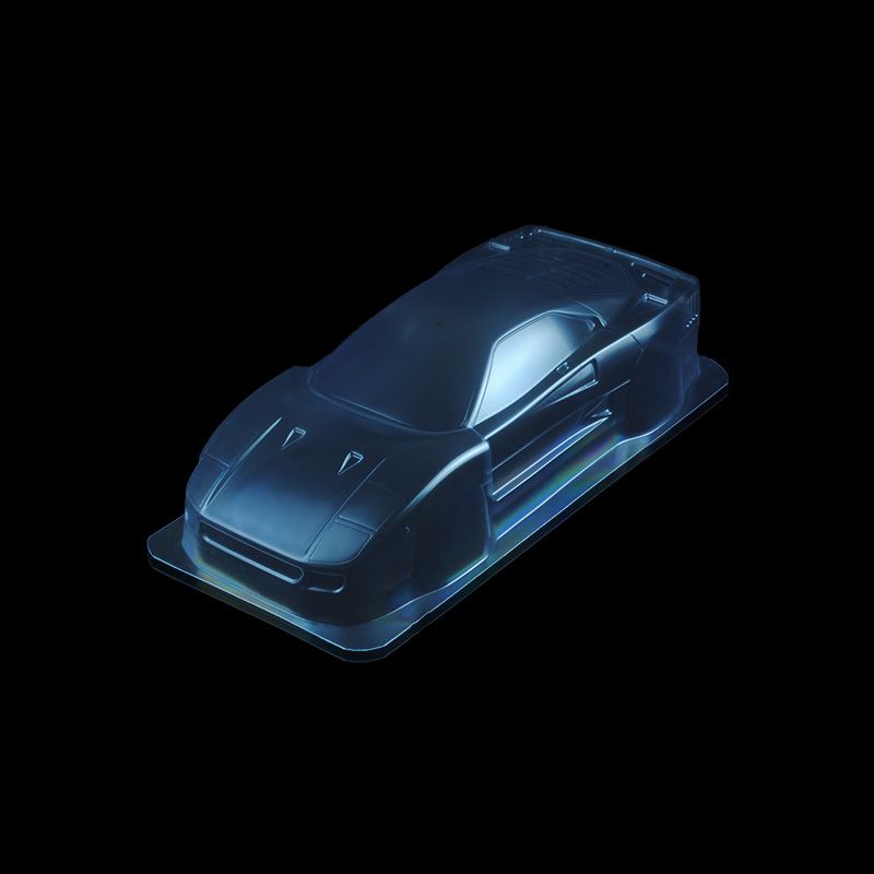 1/10 Lexan Clear RC Car Body Shell for FERRARI F40 190mm