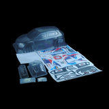 1/10 Lexan Clear RC Car Body Shell for SKODA FABIO EVO RALLY  190mm