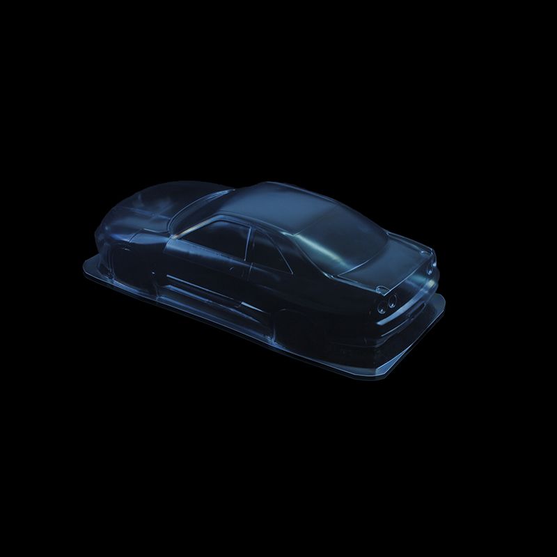 1/10 Lexan Clear RC Car Body Shell for Nissan GTR R33 Loctite   WT 190mm
