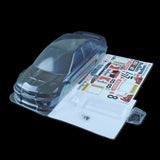1/10 Lexan Clear RC Car Body Shell for Mitsubishi LANCER WRC EVO5  190mm