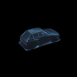 1/10 Lexan Clear RC Car Body Shell for PEUGEOT 205 T16   WT 190mm