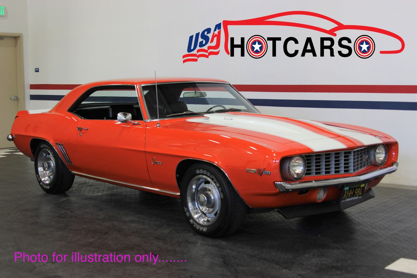 1/10 Lexan Clear RC Car Body Shell for  1969 CHEVROLET CAMARO Z28 200mm