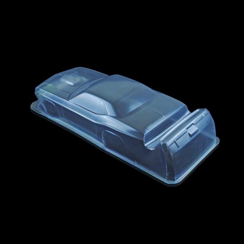 1/10 Lexan Clear RC Car Body Shell for 1970 DODGE CHALLENGER 200mm