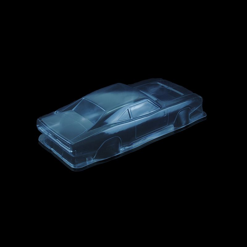 1/10 Lexan Clear RC Car Body Shell for  1970 DODGE CHARGER  200m