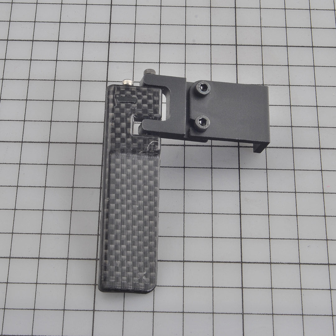 75mm Carbon Fiber Rudder with exhaust tip water outlet