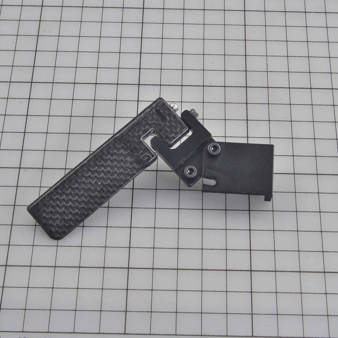 75mm Carbon Fiber Rudder with exhaust tip water outlet