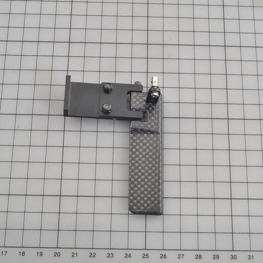 75mm Carbon Fiber Rudder with exhaust tip water outlet