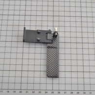 75mm Carbon Fiber Rudder with exhaust tip water outlet