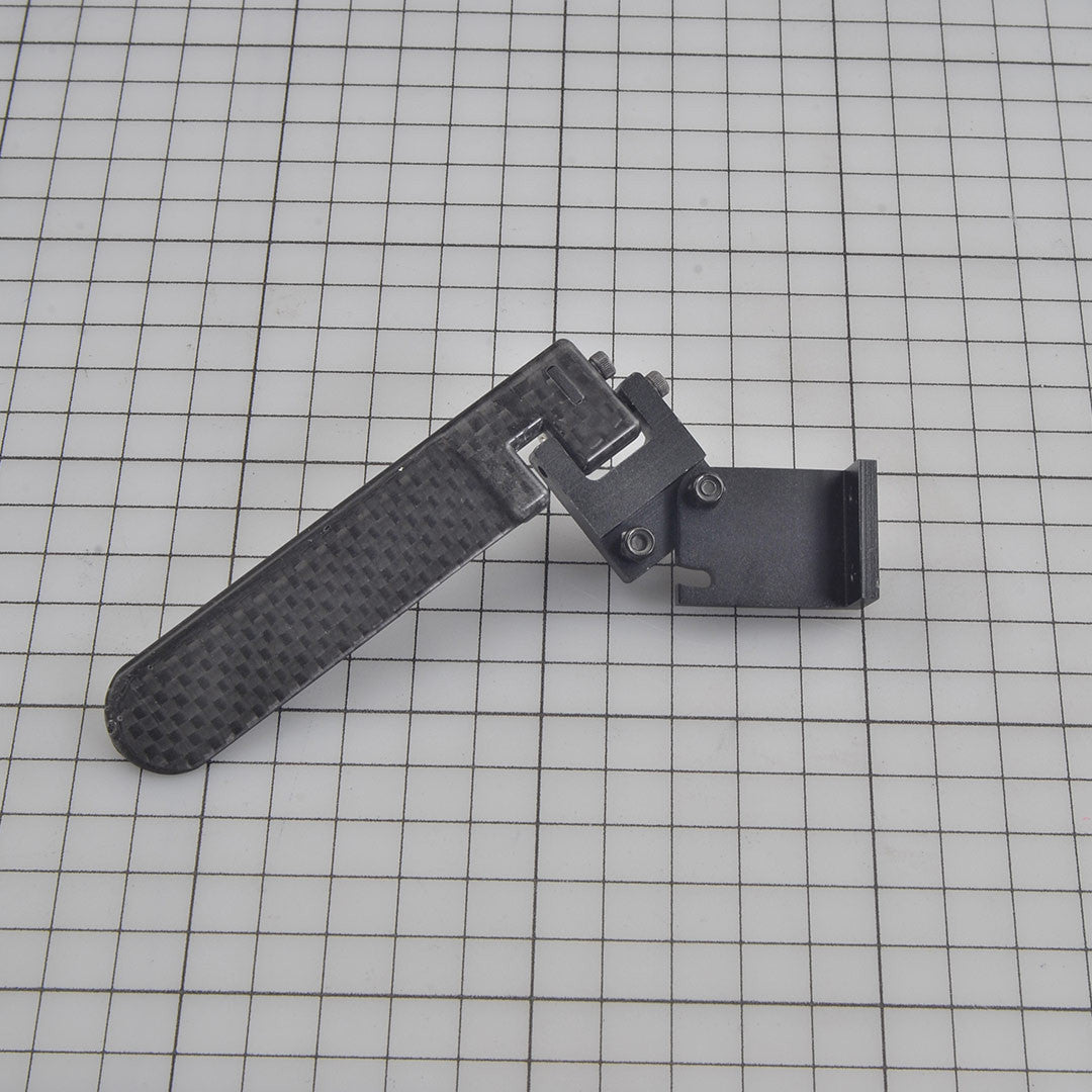 95mm Carbon Fiber Rudder with exhaust tip water outlet