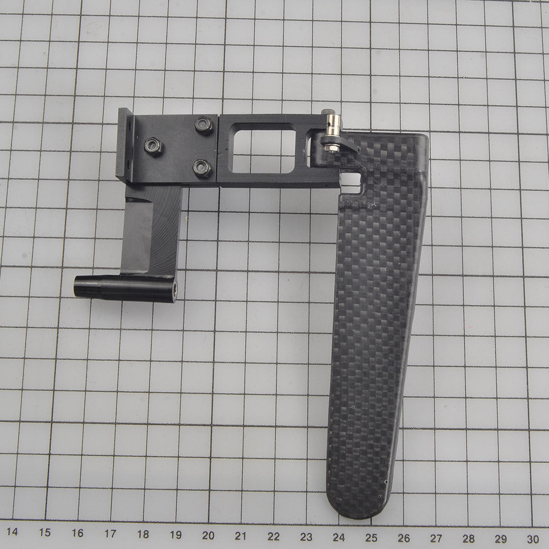 115mm Carbon Fiber Rudder with exhaust tip water outlet