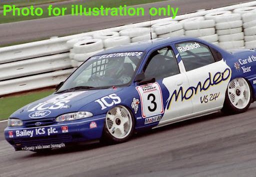 1/10 Lexan Clear RC Car Body Shell for FORD MONDEO BTCC 1994   190mm