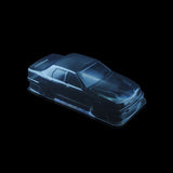 1/10 Lexan Clear RC Car Body Shell for M-chassis MINI FORD SAPPHIRE WB 225mm