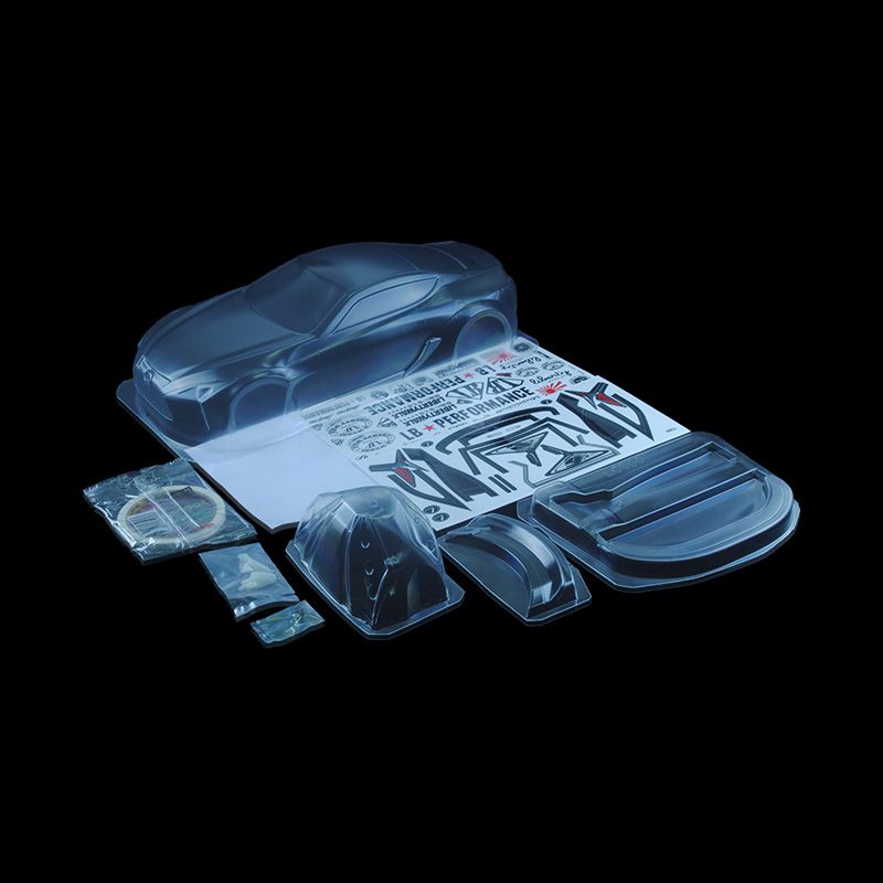 1/10 Lexan Clear RC Car Body Shell for LB WORKS LEXUS LC500   WT 200mm