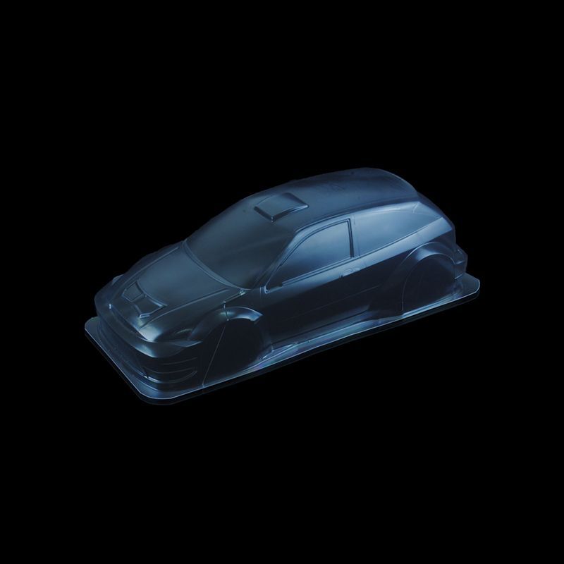 1/10 Lexan Clear RC Car Body Shell for  FORD FOCUS WRC 2003   190mm