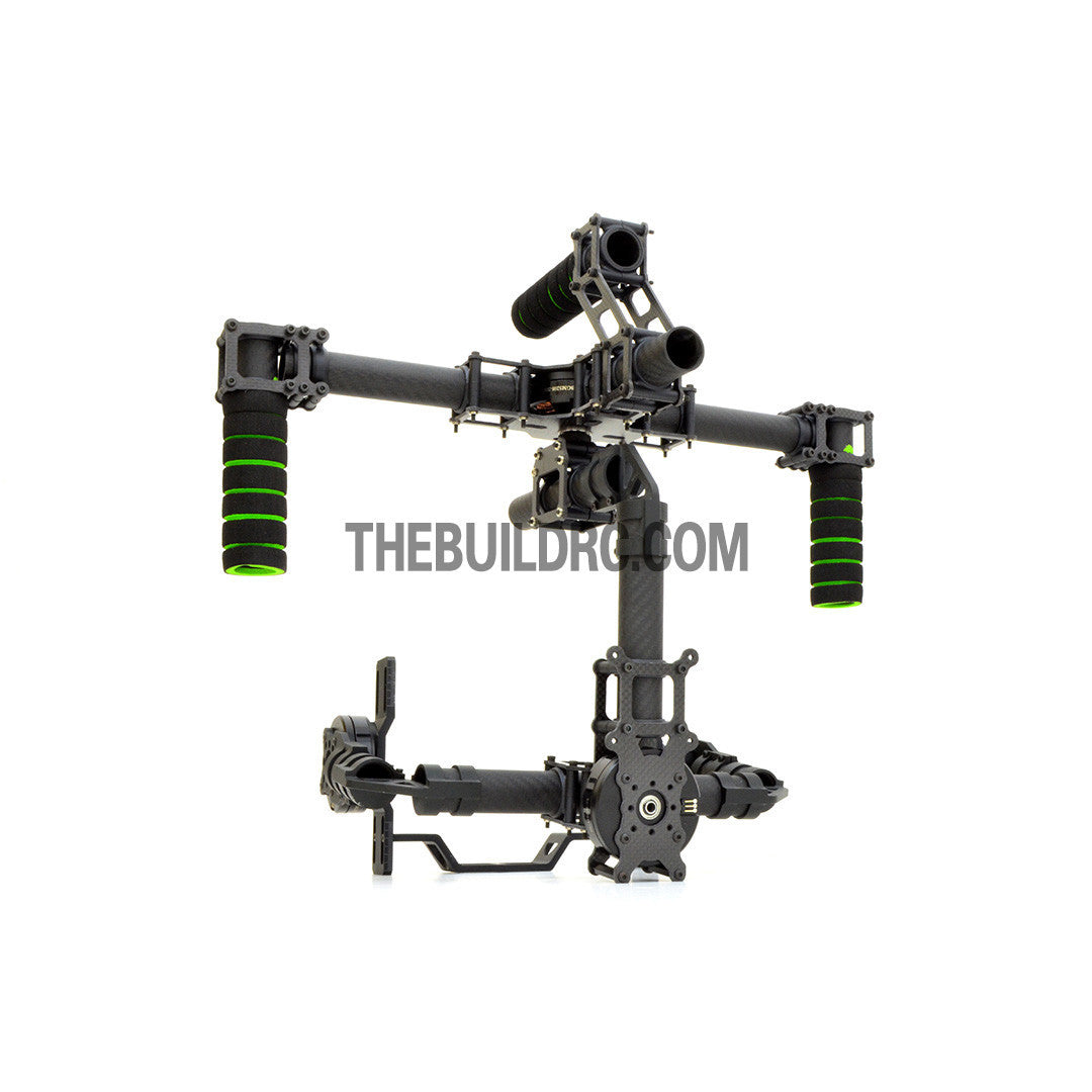 3-Axis Professional Mixed Fiber Brushless Motor Camera Gimbal (Handheld Version)