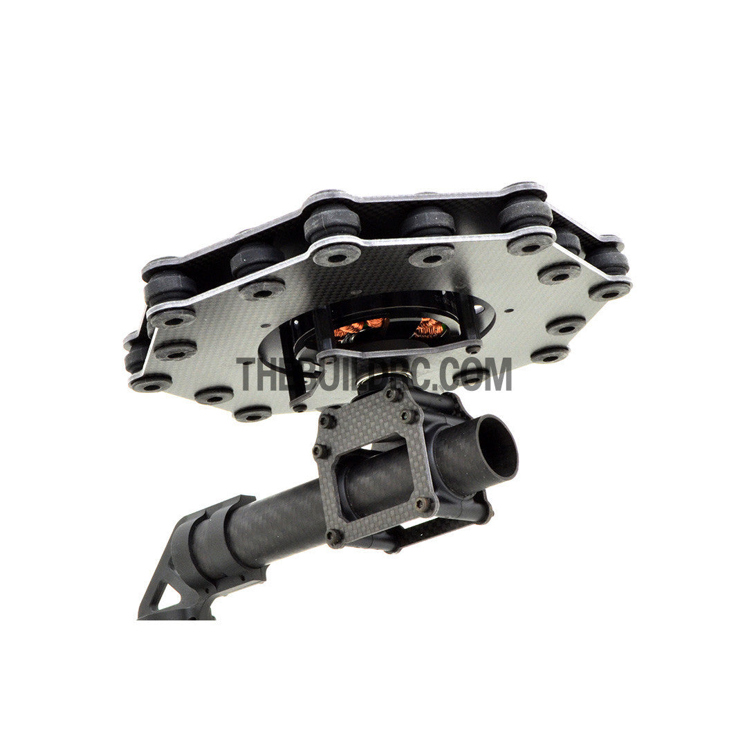 3-Axis Professional Mixed Fiber Brushless Motor Camera Gimbal (Multi-chopper Version)