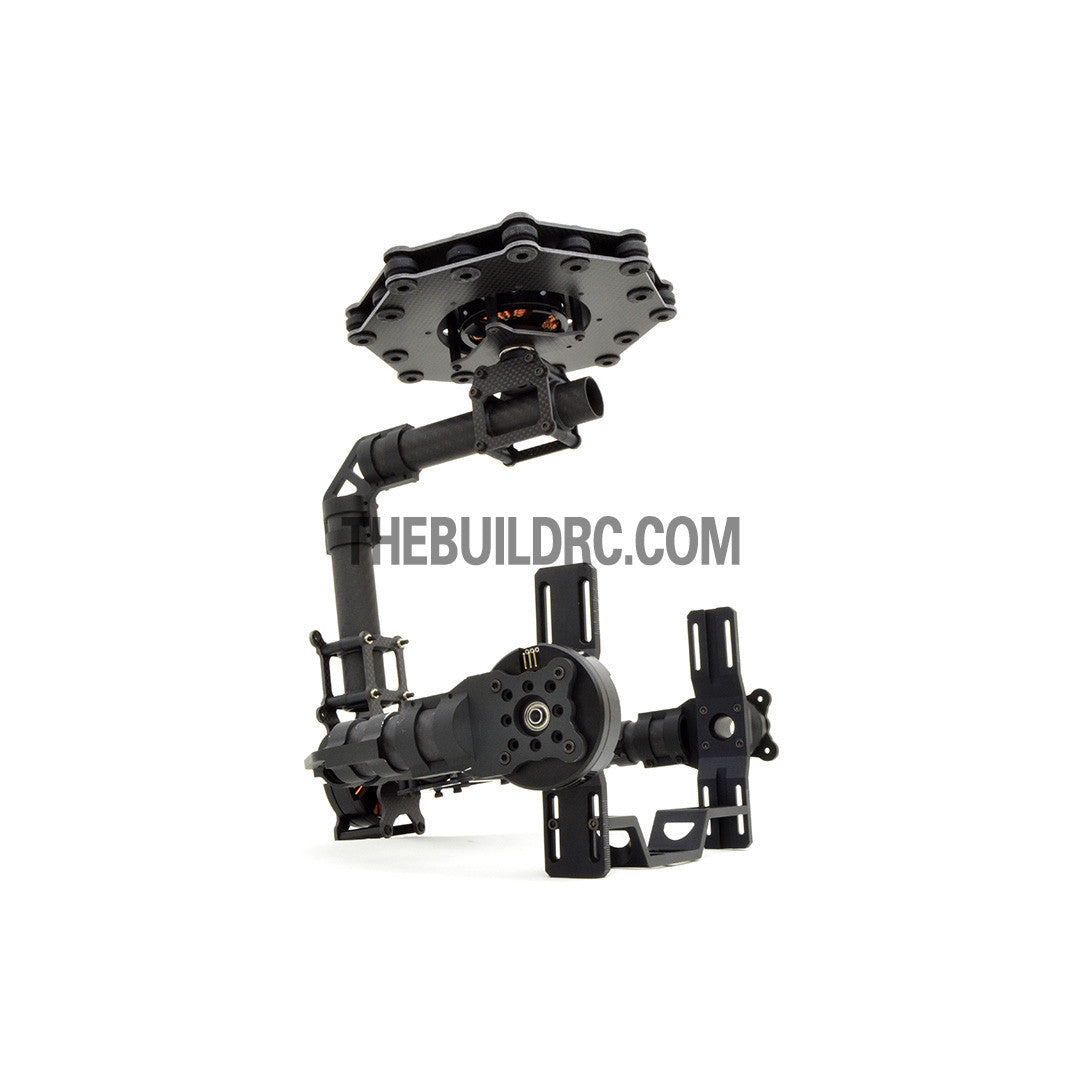 3-Axis Professional Mixed Fiber Brushless Motor Camera Gimbal (Multi-chopper Version)