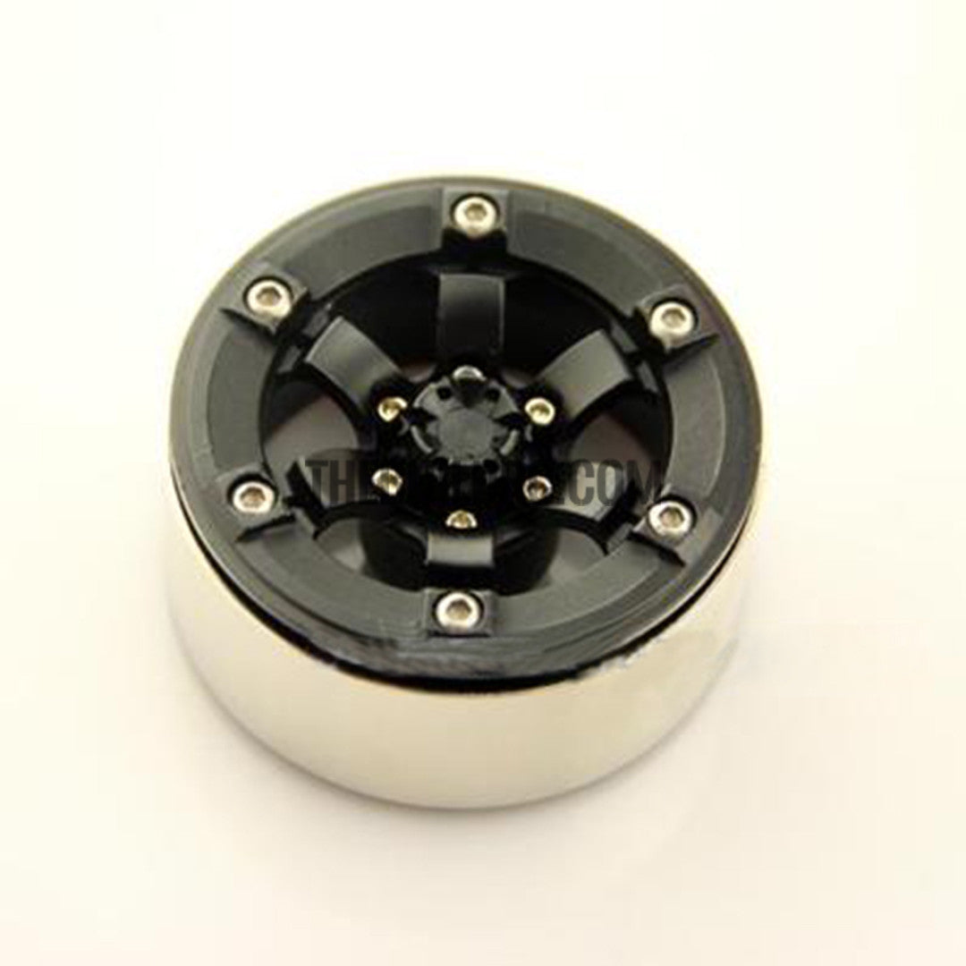 1.9" Scale Beadlock Wheel for 1/10 RC Crawler D90 SCX10 RC4WD CC01(version 2) 1pc