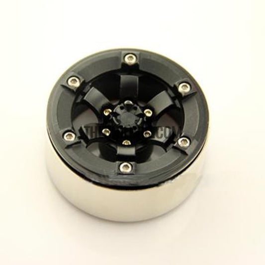 1.9" Scale Beadlock Wheel for 1/10 RC Crawler D90 SCX10 RC4WD CC01(version 2) 1pc