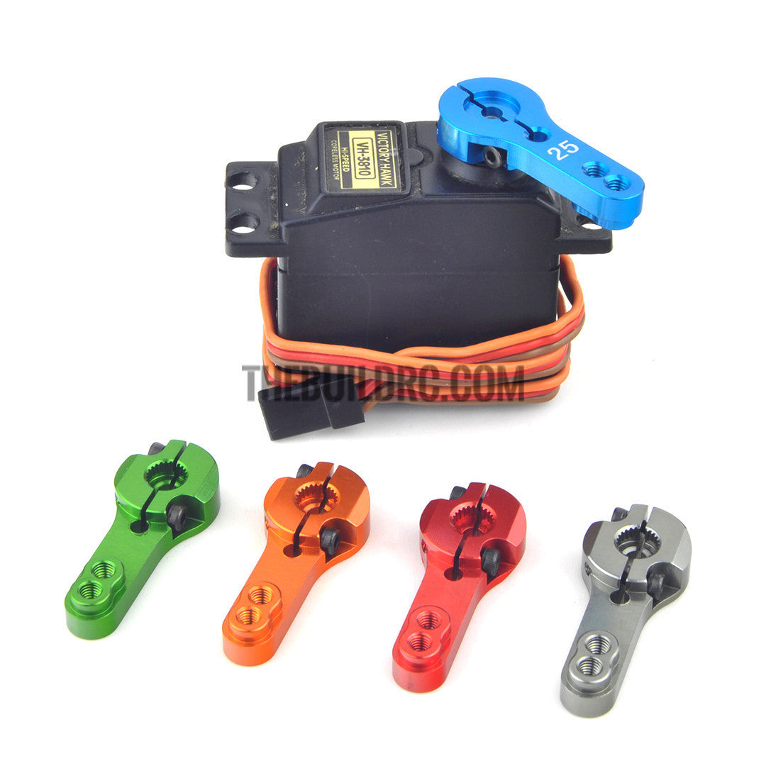 RC Car CNC Aluminium 35.4mm Servo Arm / Horn for Futaba Servo (25T)