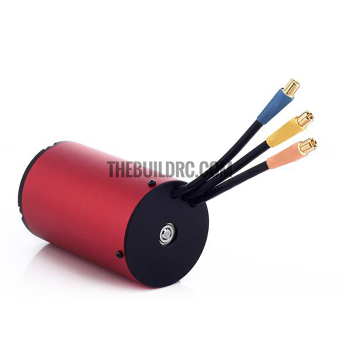 LEOPARD 5692/540KV 4-Poles Inrunner Brushless Motor Red for 1/5 Cars LBP5692/4Y
